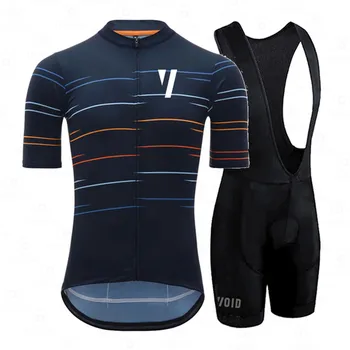 VOID Велосипедна облекло годишният дишаща комплект от джърси за колоезденето МТБ униформи Велосипедна риза с къс ръкав трико Ciclismo Спортни дрехи за езда