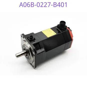 Използван Серво мотор ac Fanuc A06B-0227-B401 A06B 0227 B401 За металообработващи машини с ЦПУ Тествана е нормално