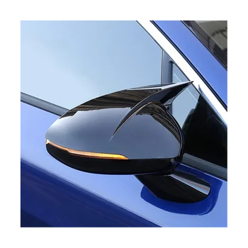 1 Чифт на Нов Корпус огледала Мегафона за 2020 2021 2022 Киа K5 Kekul Огледален Капак Модифицирующие Етикети С Цифри От Въглеродни Влакна
