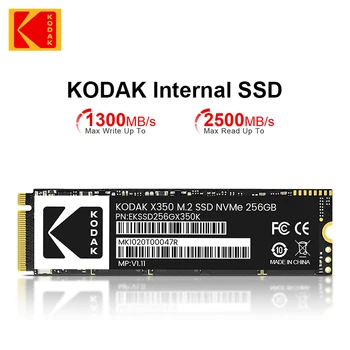 100% Kodak M. 2 2280 SSD, 512 GB И 1 TB 256 GB SSD Твърд Диск M2 Ssd M. 2 NVMe PCIe SSD Вътрешен Твърд Диск За Десктоп, лаптоп MSI