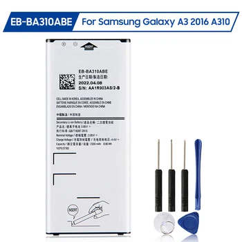 Преносимото батерия EB-BA310ABE EB-BA310ABA за Samsung GALAXY A3 2016 Edition A310 A5310A батерии с NFC 2300 mah