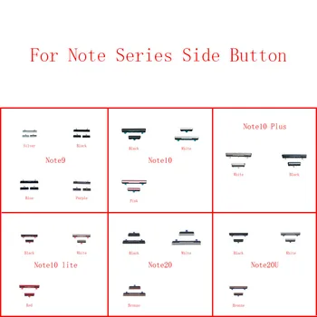 1 комплект превключвател за Изключване на Звука на Страничния Превключвател За Samsung Note 20 Ultra Note20 N981 N986 N980/Note10 Plus N975 N976 N970/Note9