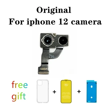 Оригиналната задна камера за iPhone 12 Plus, задната част на основната камера с голям обектив, гъвкав кабел, 12 камери