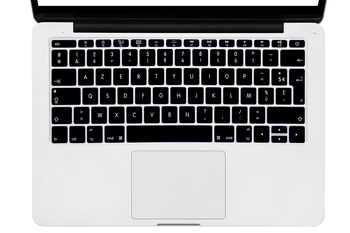 Покритието на клавиатурата AZERTY на френски Език за MacBook Pro 13 