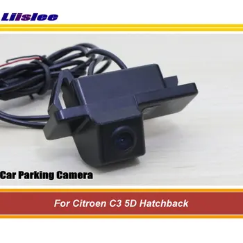 За Citroen C3 5D Хетчбек/Plurie Камера за Задно виждане Отзад Авто Аксесоари HD CCD NTSC РКС Интегриран Дървар Комплект