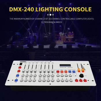DMX 512 Контролер за осветление 240 Сценична Светлинна Consol