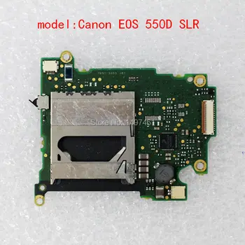 Използвани детайли заплата SD-карта памет ПХБ за Canon 550D Rebel T2i; DS126271; KISS X4 SLR