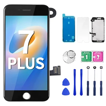 Дисплей за Iphone 7 8 Plus с ремонт на предна камера LCD дисплей за Iphone 6s 6plus 6splus показва на екрана в най рамка при събирането на