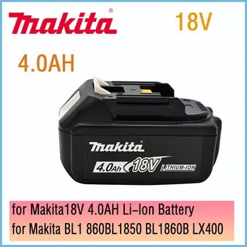 Makita 100%Оригинална Батерия за Лаптопи 18V 4.0 5.0 AH AH 6.0 AH с led Литиево-йонна батерия Заместител на LXT BL1860B BL1860 BL1850