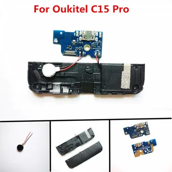 Първоначалната такса USB + високоговорител с един сигнал на звънене + моторници вибратор за смяна на аксесоари за телефон Oukitel C15 Pro