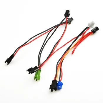 1x Детайли кабелна линия фаровете и задните светлини электровелосипеда Ebike 24-60 В, висококачествени гумени компоненти на кабела на задните светлини