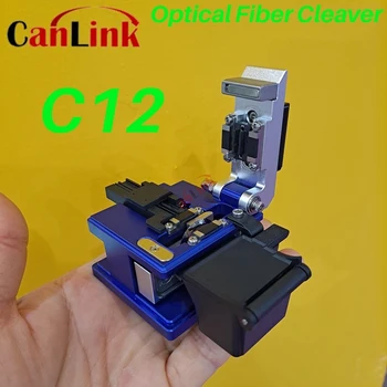 Точност ръководят инструмент за рязане на оптични кабели, C12, секира за оптични влакна с кутия за оптоволокна Wast FTTH