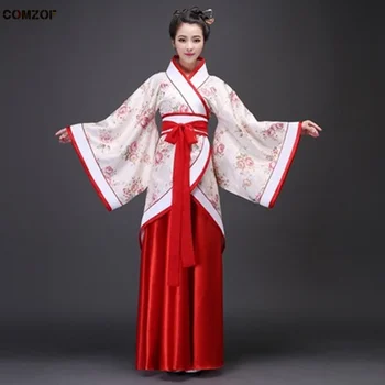 Жена традиционната рокля Ханфу, китайски Ханбок, представяне на династията Тан, cosplay-костюм, дрехи Vestidos Chinos 중국한복 Dress Up