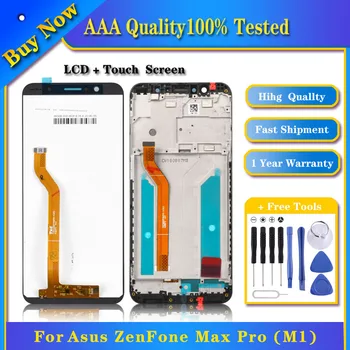 100% Тествани OEM LCD екран за Asus ZenFone Max Pro (M1) Дигитайзер Пълна Монтаж с Подмяна на обхвата на резервни Части За вашия Телефон