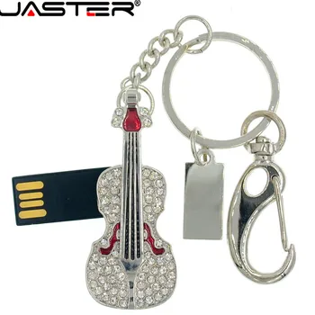 JASTER нов мини usb 2.0 Crystal китара Външен Диск Memory stick 64 gb/8 gb/16 gb/32 gb реален капацитет безплатна доставка притурка