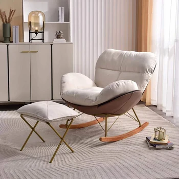 Мека мебел с възможност за сгъване на облегалката, столове за всекидневна, скандинавски, стол за почивка, столове за всекидневна, мебели за четене Sedie Da Soggiorno, хол 47