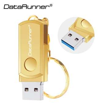 DataRunner 32 GB Ключодържател USB Флаш Стик 128 GB U Stick 3,0 256 GB 64 GB 16 GB 8 GB Флаш памет, Флаш-памет