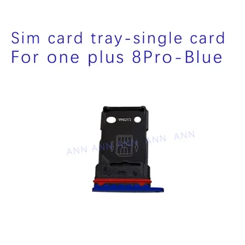 Притежателят на тавата за sim карта за Oneplus 8 8T 9 Pro 9R 1+8 1+ Резервни части за гнездото за sim-карти 8T 1 + 8Pro