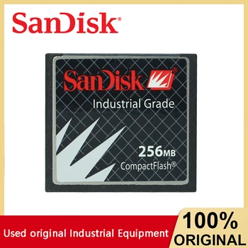 Оригинална карта памет промишлено оборудване CF SanDisk 256 MB карта с памет CF за рекламен плейър с мека маршрута, 256 MB