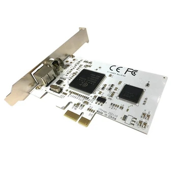 Карта за разширяване на PCIE PCIE за AV-за видеонаблюдение с HD резолюция 640X480 заснемане на видео Карта е Вграден чип CX23881