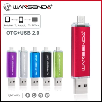 WANSENDA Micro USB Флаш памет OTG Флаш памет 4 GB 8 GB 16 GB 32 GB 64 GB Карта USB 2.0 Memory Stick Флаш-диск