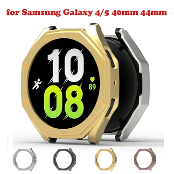 Пластмасов калъф за Samsung Galaxy Watch 4/5, аксесоари за корпуса, защитната обвивка за Galaxy watch 5 44 мм 40 мм