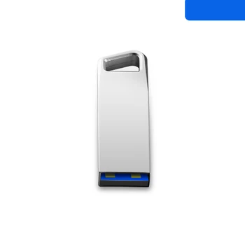 USB Водоустойчив метален диск и 32 gb 64 gb високоскоростна флаш-памет и 128 gb USB2.0 Memory Stick Сребърна дръжка за подарък