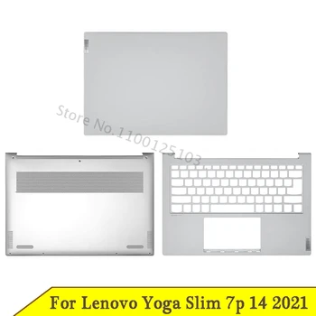 НОВОСТ За лаптоп Lenovo Xiaoxin Pro 14ITL 2021 Yoga Slim 7p 14 Series LCD Делото Акцент За Ръце Отдолу Калъф A C D Делото Сребрист Цвят