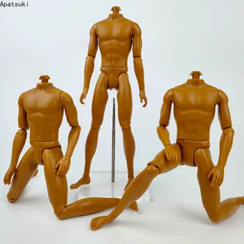 27 см, с кафяви 14 движещ въртящ се на тялото за кукли Ken Момче, 1/6 от мъжки пол, голото тяло, принц Кен, голи кукли, образователен играчки 