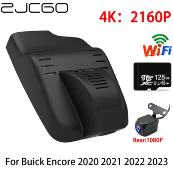 ZJCGO 2K 4K Автомобилен Видеорекордер Dash Cam Wifi Предна Камера за Обратно виждане 2 Обектив 24 Паркинг за Buick Encore 2020 2021 2022 2023