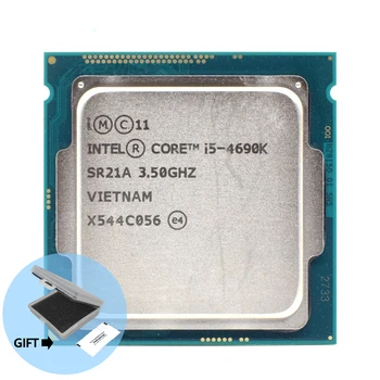 Intel Core i5 4690K 3,5 Ghz, 6 MB Конектор LGA 1150 Четириядрен Процесор I5-4690K SR21A