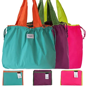 Голяма дългогодишна чанта за пазаруване в супермаркета на съвсем малък, модерна чанта през рамо, сгъваема преносима чанта за ръце, чанта за продукти, водоустойчив