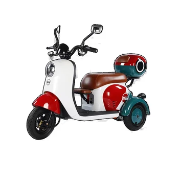 600W20A60V Електрическа триколка с една литиева батерия, мотоциклет, малко по женски модерен скутер, свалящ зареждане
