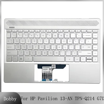 Нов Лаптоп JP US Клавиатура за HP Pavilion 13 13-AN TPN-Q214 G7D Поставка за ръце за лаптоп на Горния Капак L37531-001 L37531-291