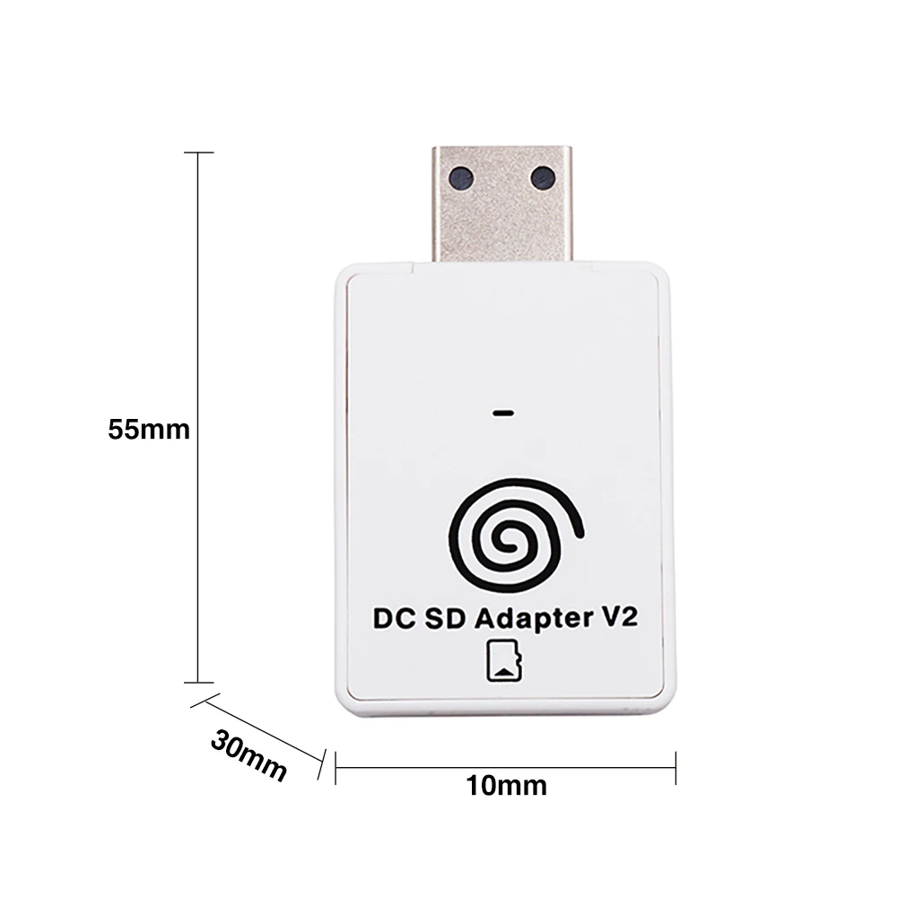 За устройство за четене на SD карти Sega Dreamcast, адаптер TF карта + CD с ботуш DreamShell3