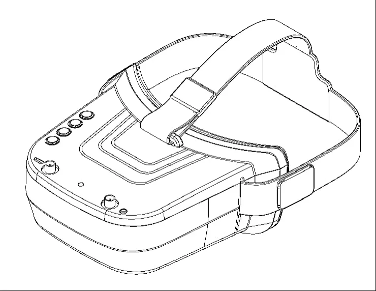 За радиоуправляемого мини-дрона FPV зареден очила VR009, приемник на постоянен преглед 5,8 G 40CH, аксесоари за състезателни търтеи FPV3