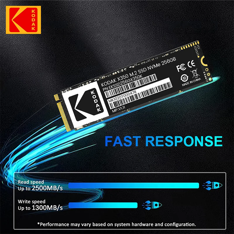 100% Kodak M. 2 2280 SSD, 512 GB И 1 TB 256 GB SSD Твърд Диск M2 Ssd M. 2 NVMe PCIe SSD Вътрешен Твърд Диск За Десктоп, лаптоп MSI4