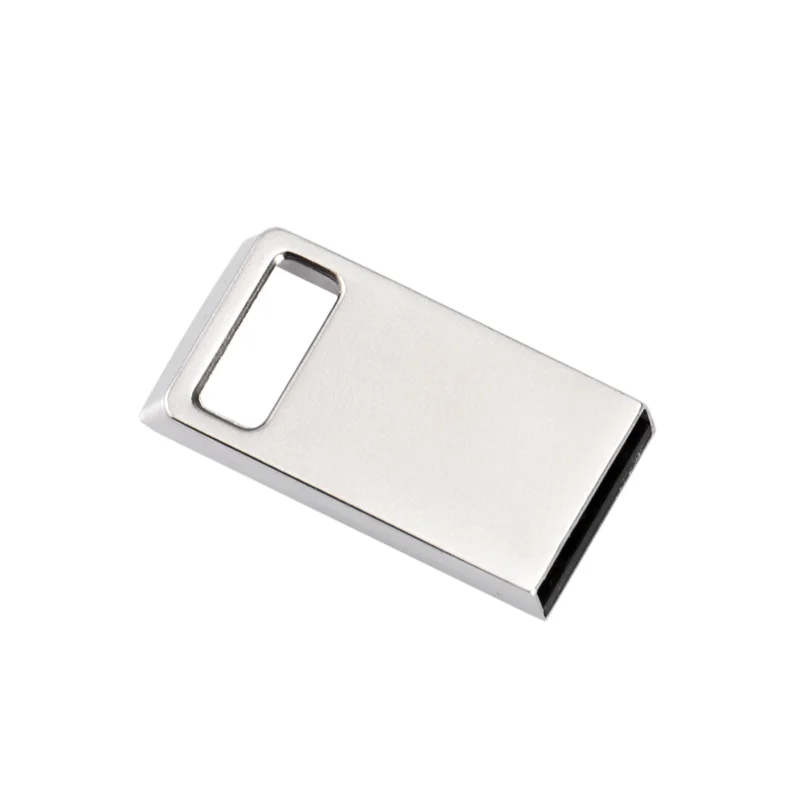 Супер Мини USBФлэш-памет от 64 GB Безплатен Потребителски Логото на Флаш памет 32 GB Siliver Ключодържател Memory Stick Истинският Капацитет на Метални Карта 16 GB5
