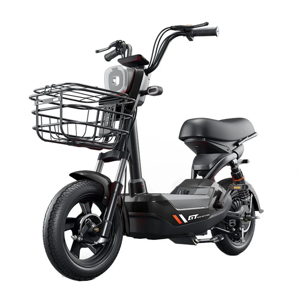 Електрически мотоциклет за възрастни, електрически автомобил, литиева батерия с преносим вакуум гума за лесен път, вместо пеша0