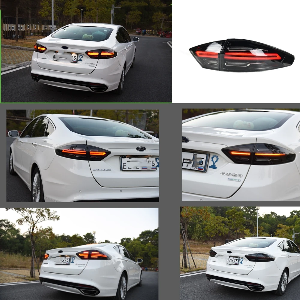 Аксесоари за led задни светлини Plug And Play за Ford Fusion 2013-2019 Mondeo, led стоп-сигнал, автомобилни led задни светлини в събирането на5