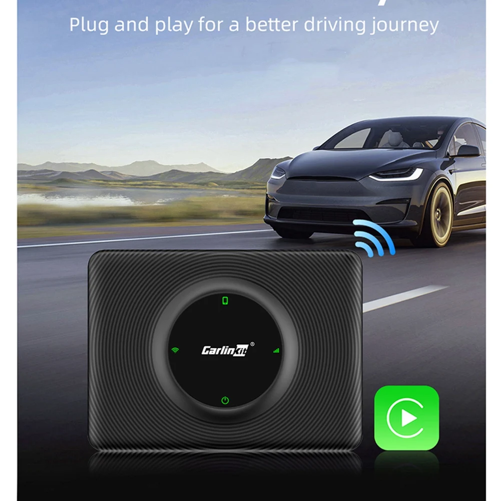 Мини безжична скоростна Carplay WiFi, Bluetooth адаптер за модели 3 // S CarPlay Dongle ОТА Обновяване5
