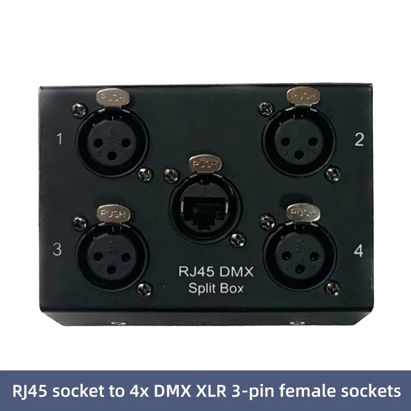 Dmx контролер, Artnet, 4-портов конвертор, разъемная скоростна Rj-45, удобно окабеляване за сателитна осветление и диджейского оборудване1