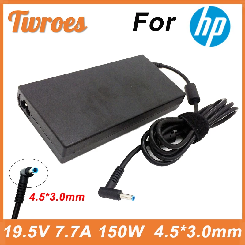 Адаптер за лаптоп 19,5 В 7.7 A 150 W 4,5*3,0 мм Захранване за HP ADP-150XB G4 ZBook 15 Studio G3 Зарядно устройство HSTNN-C87C 3pro TPN-Q1930