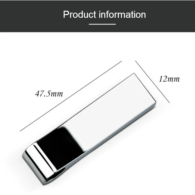 Индивидуален лого 10 бр Безплатна флаш памет Usb2.0 4 GB 8 GB 16 GB 32 GB 64 GB Метална сребриста Карта Memory Stick Сватбени Подаръци на Компанията4