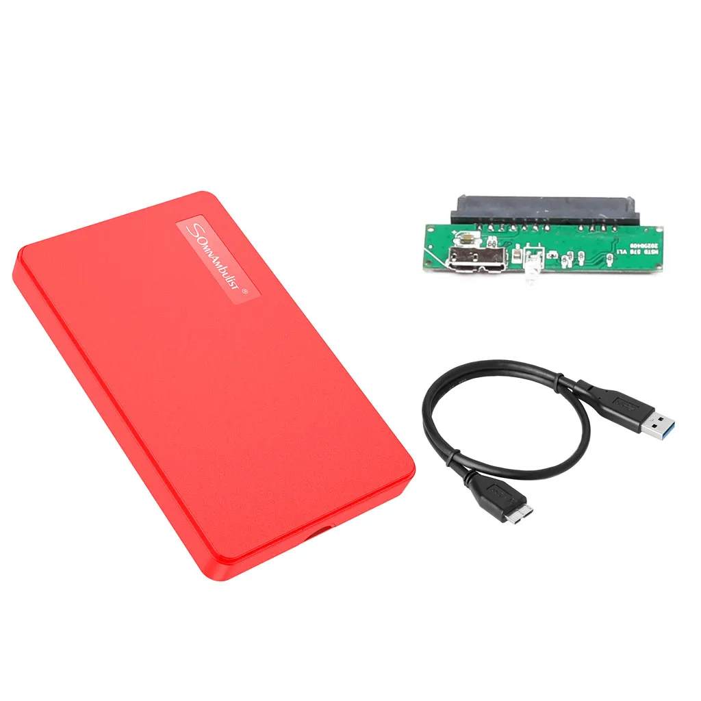 Мобилен корпус за външен твърд диск с USB 3.0 2,5-инчов SATA кутия за външен твърд диск1