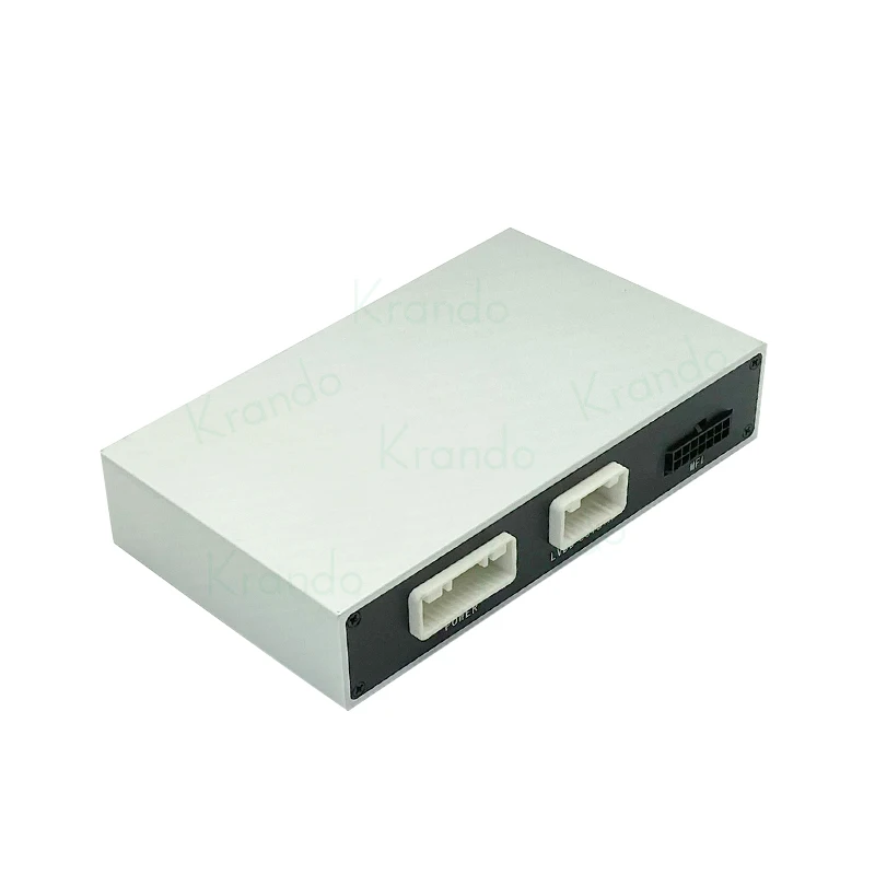 Krando Wireless CarPlay Android Auto Interface Box X3 F25 X4 F26 G01 G02 CIC NBT EVO 2011-2020 Модул за управление на Siri0