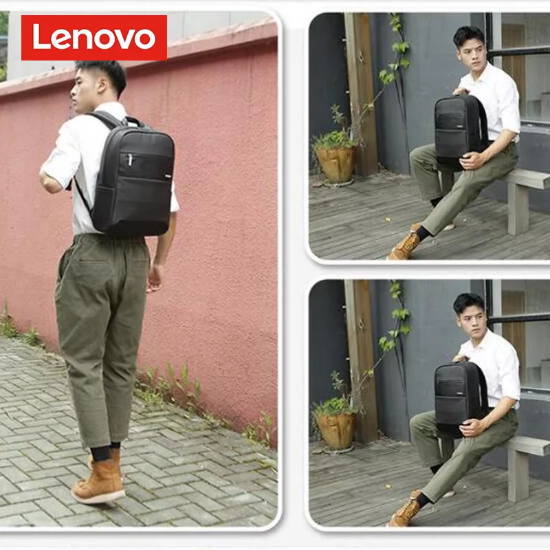 Пътна чанта за съхранение на Lenovo с няколко отделения с голям капацитет, устойчив на износване и надраскване, за ученици и възрастни, раница за лаптоп1