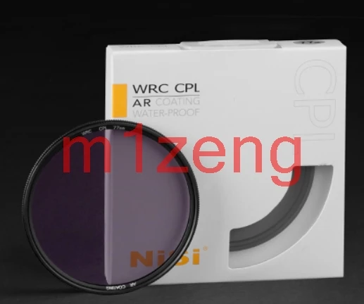 wrc cpl ултра тънък водоустойчив стъклен филтър на обектива с покритие mc AGC за обектив 46 49 52 55 58 62 67 72 77 82 canon nikon pentex sony camera4