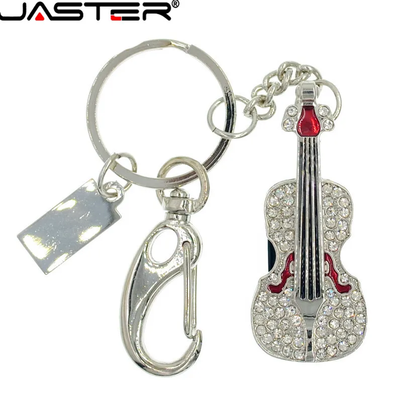JASTER нов мини usb 2.0 Crystal китара Външен Диск Memory stick 64 gb/8 gb/16 gb/32 gb реален капацитет безплатна доставка притурка5