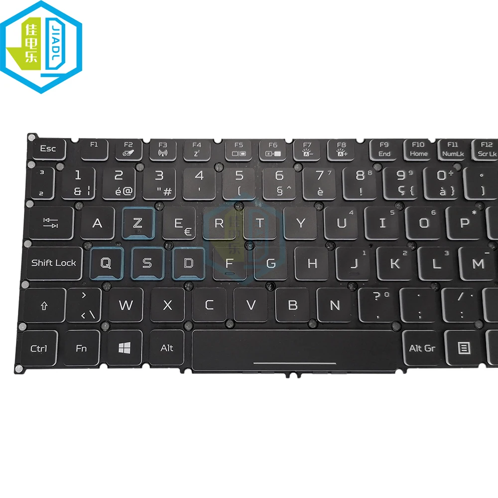 Клавиатура с подсветка RGB Белгия, Български Португалски Клавиатура За Acer Predator Triton 500 PT515-52 PT515-52-77P9 LG04P-P90B3L3